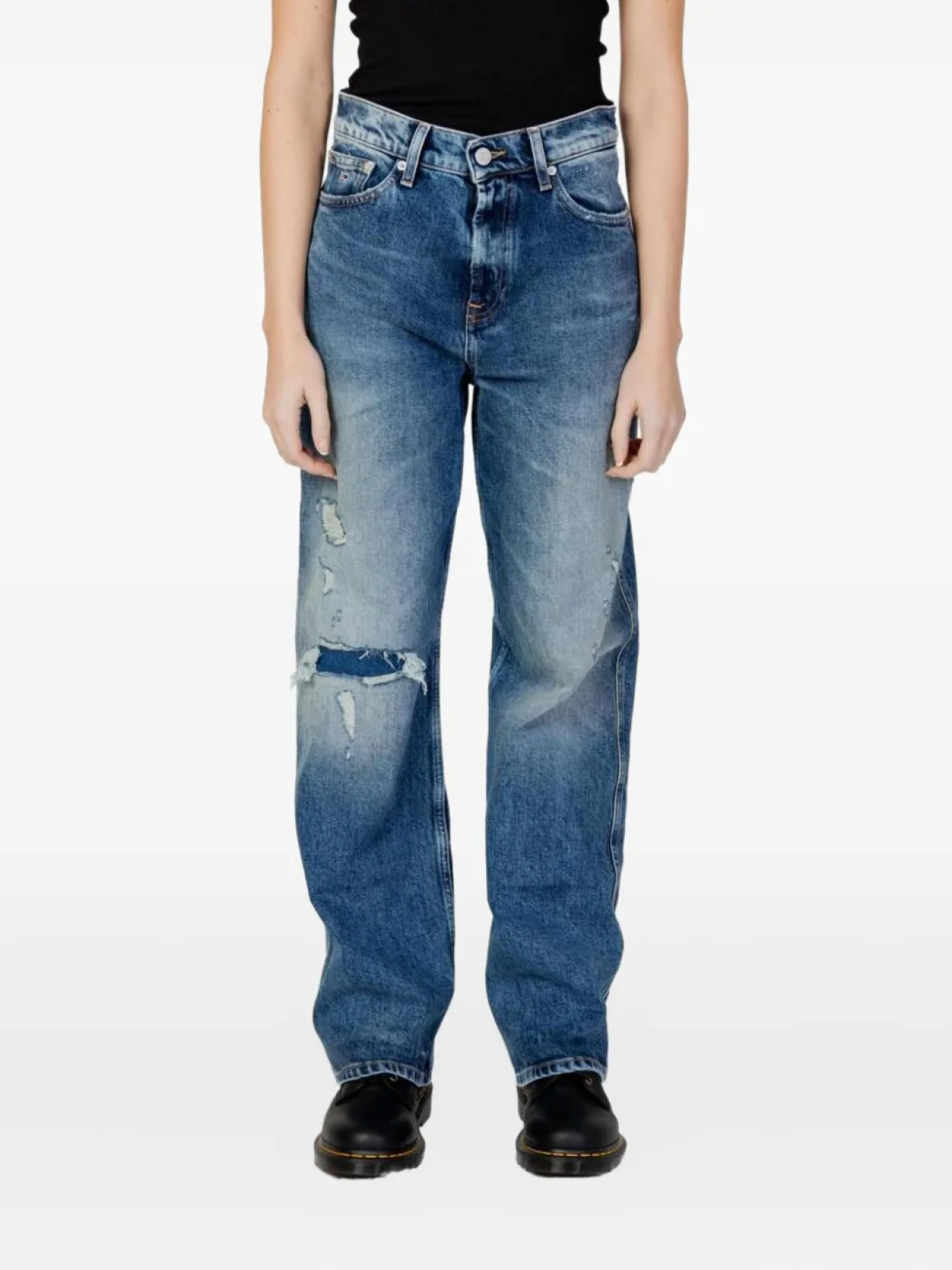 

Tommy Hilfiger прямые джинсы, синий