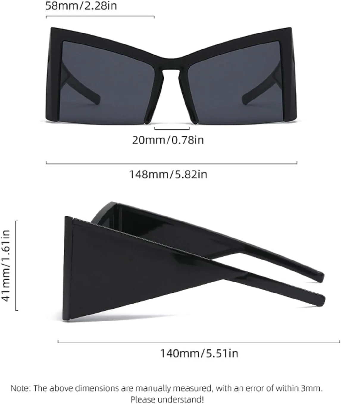 

Крупные солнцезащитные очки в полуободковой оправе для женщин, очки «кошачий глаз», модные современные очки класса люкс в стиле 2000-х, уличная мода mincl, Green