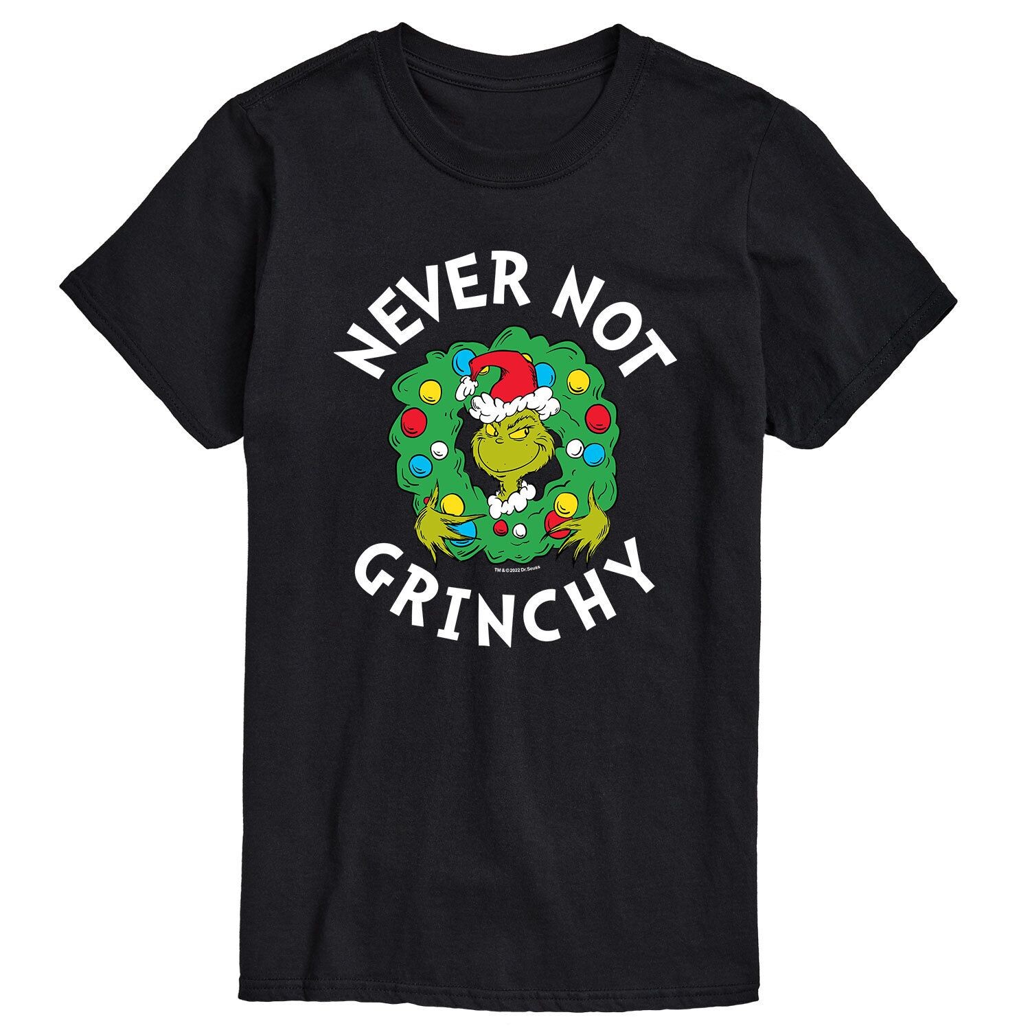 

Футболка Big & Tall Never The Not Grinchy Licensed Character