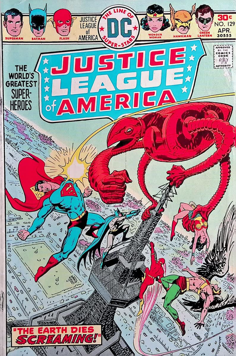 

Justice League Of America Vol. 17 No. 129 (#129), April, 1976 DC Comics (DC)