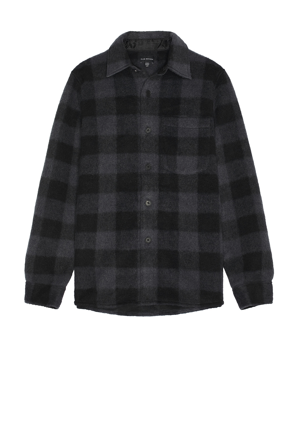 

Куртка-рубашка из текстурной ткани Club Monaco, blue multi