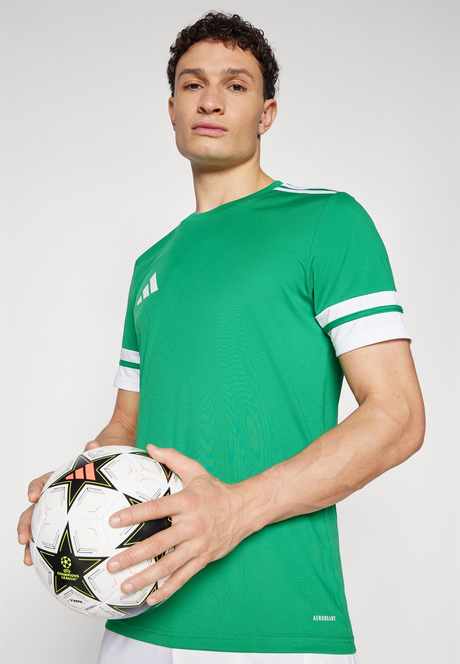 Футболка Adidas Performance SQUADRA25 SHORT SLEEVE, Team Green/White/Green — фото 4