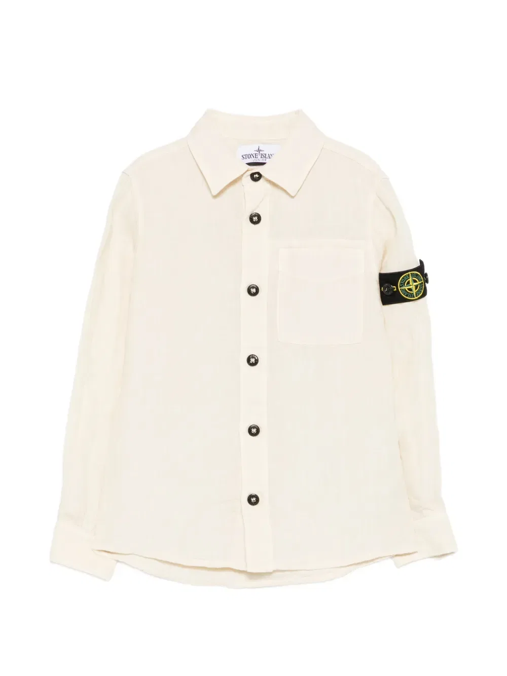 Рубашка с карманом Stone Island Junior, нейтральный