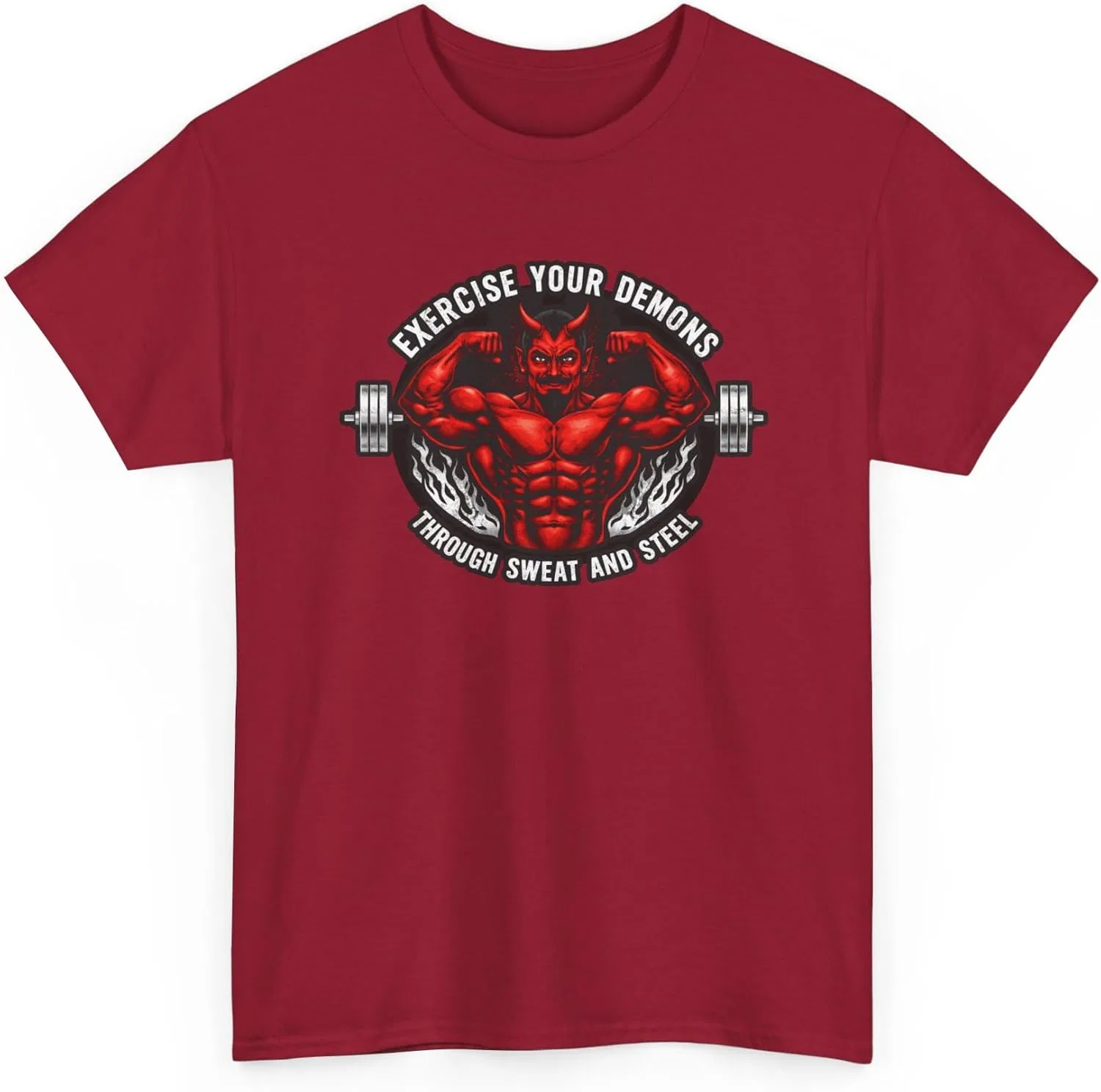 Футболка тренировочная Cotton Tee, Cardinal Red