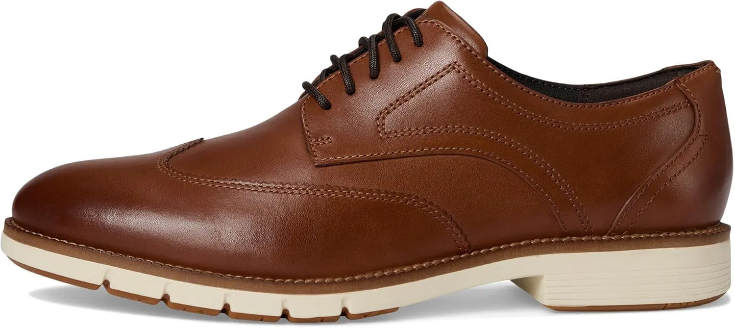 Мужские ботинки Cole Haan Flex Grand360 Wingtip, коричневый — фото 4
