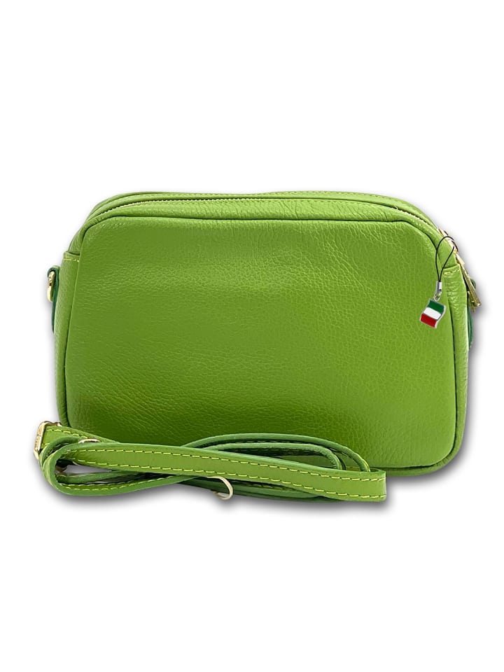 

Кожаная сумка через плечо Florence, светло-зеленая, примерно 22 см Florence