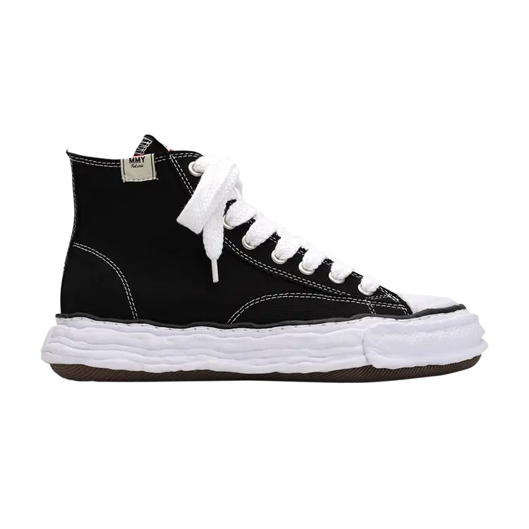 

Кроссовки Maison Mihara Peterson 23 OG Sole Canvas High, черный