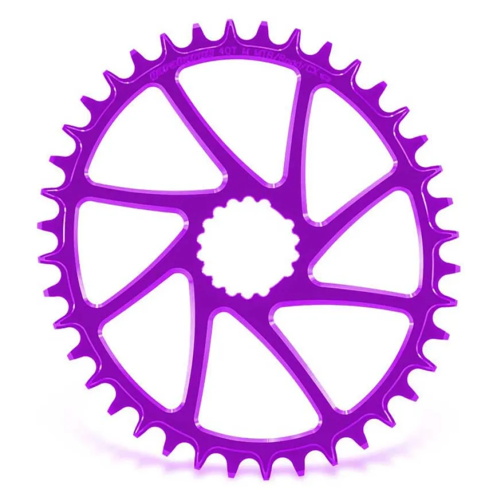 

Звездочка Garbaruk Cannondale Hollowgram Offset 1.7 mm oval, фиолетовый