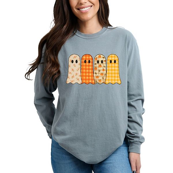 

Футболка с длинным рукавом Four ghosts в клетку с принтом Simply Sage Market, Grey, Серый, Футболка с длинным рукавом Four ghosts в клетку с принтом Simply Sage Market, Grey