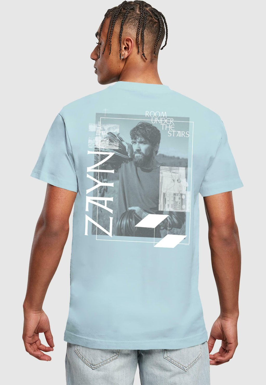 

Футболка с принтом ZAYN - INDIGO Merchcode, синий