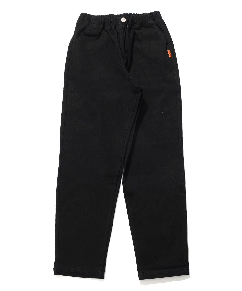 (К) Свободные джинсы с начесом и цветной подкладкой KRIFF MAYER, BLACK