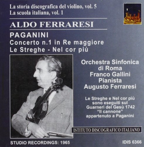 

CD диск Paganini / Ferraresi / Gallini: La Storia Discografica Del
