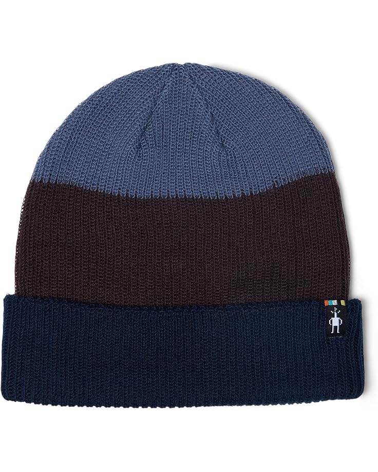 

Унисекс шапка Smartwool Cantar Colorblock, Nightfall Blue