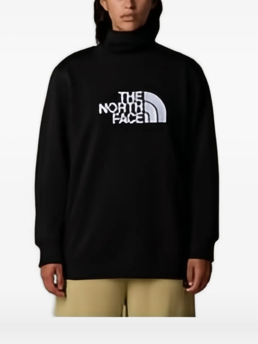 

Худи с логотипом The North Face, черный