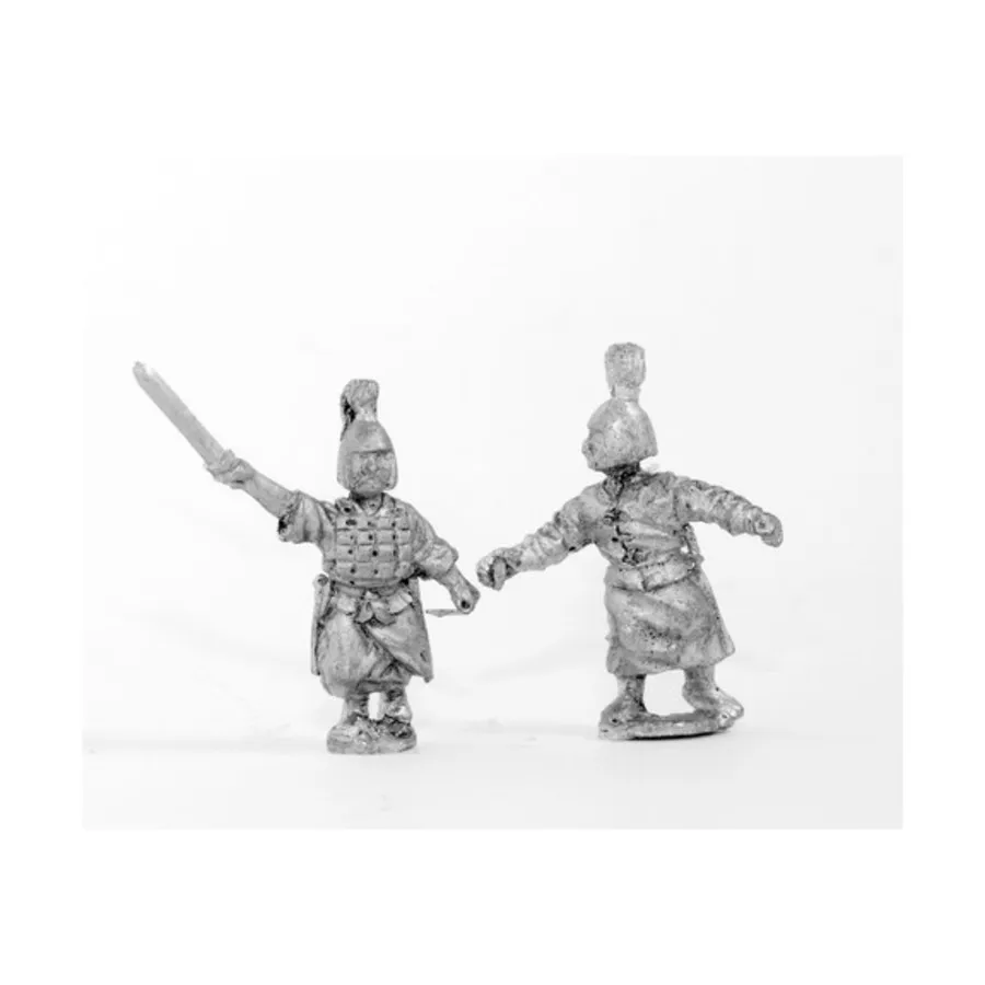 

Командный набор — офицеры и знаменосцы, Ancient Miniatures - Shang or Chou Chinese (15mm)