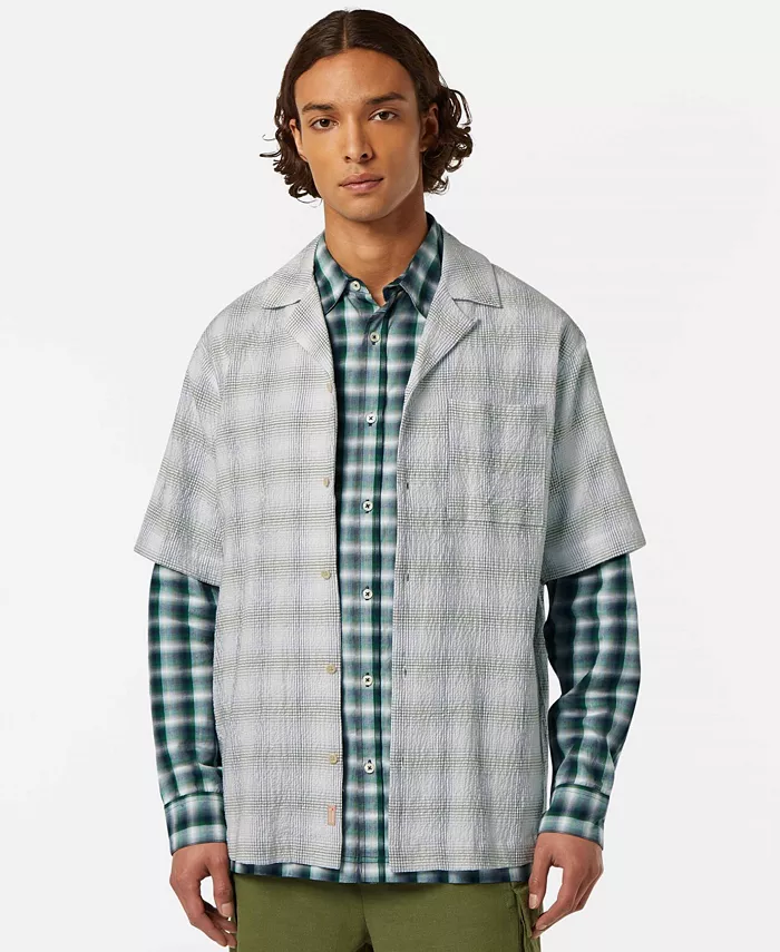 

Мужская рубашка с коротким рукавом в клетку SCOTCH & SODA