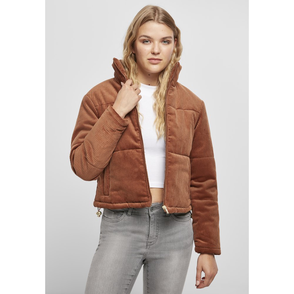 

Куртка Urban Classics Corduroy Puffer, оранжевый