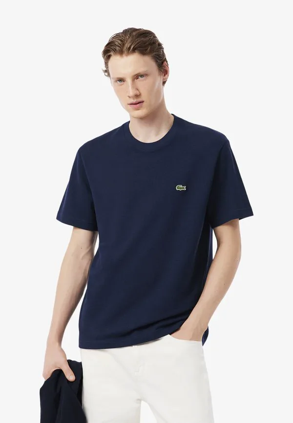 Простая футболка Lacoste, Bleu Nuit-