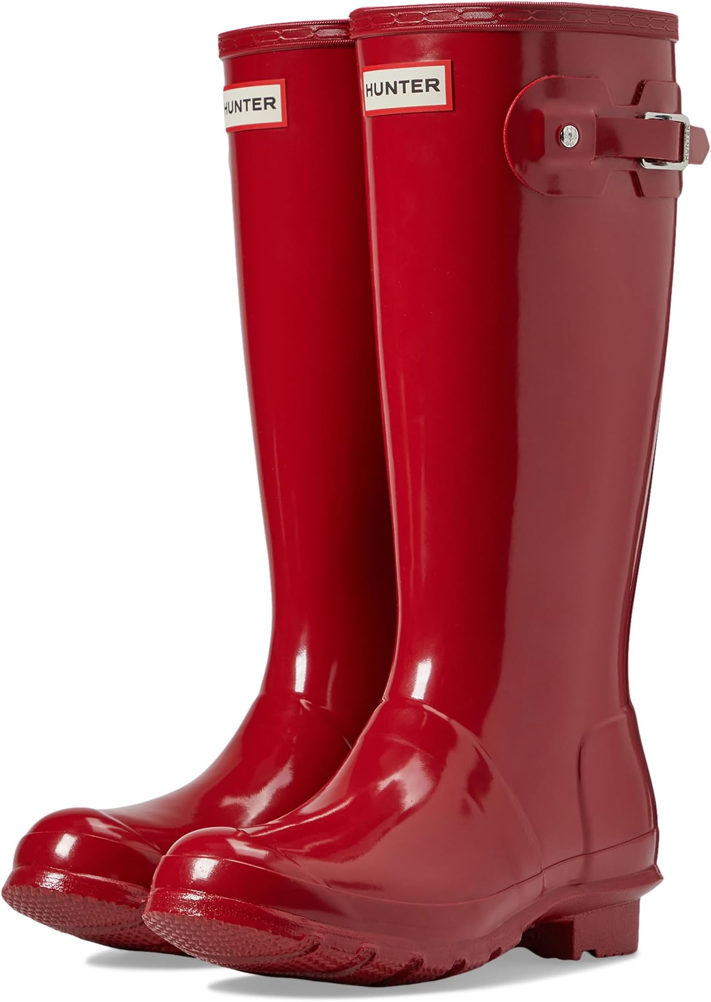 

Ботинки Hunter Original Kids' Gloss Rain Boot, цвет Vital Burgundy