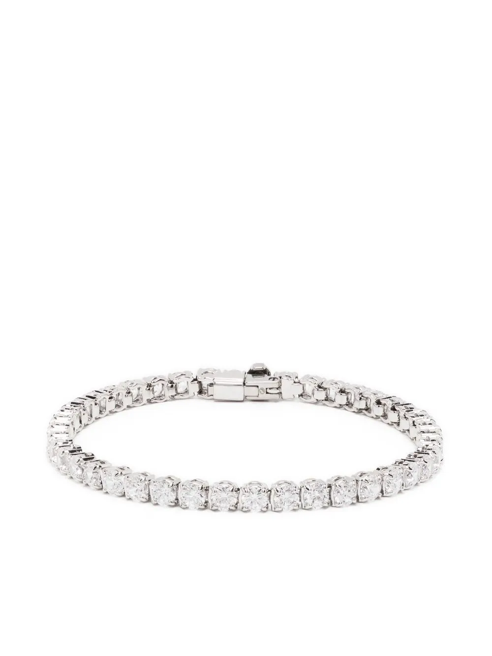 

Браслет Matrix Tennis Swarovski, серебяный