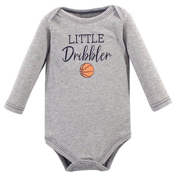 Боди для мальчика из хлопка с длинным рукавом 5 шт Hudson Baby — фото 3