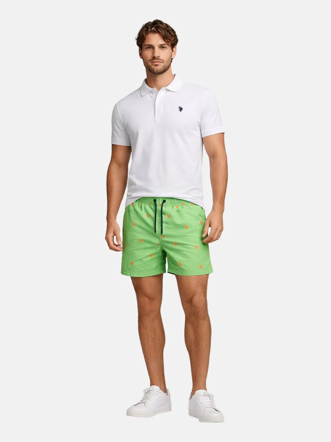 Пляжные шорты U.S. Polo Assn., Apple — фото 4