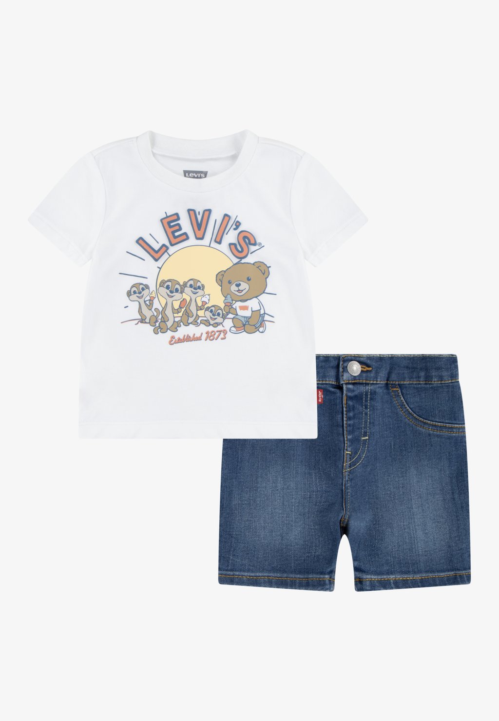

Футболка с принтом FRIENDS SET Levi's, белый