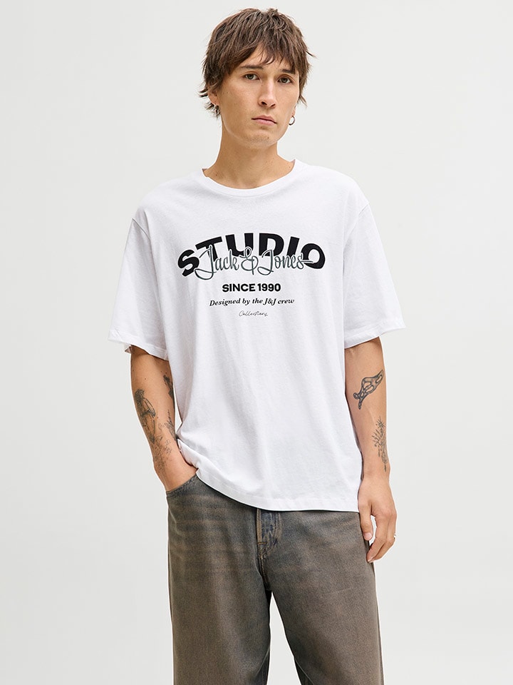 

Jack & Jones Рубашка "Юки" белого цвета