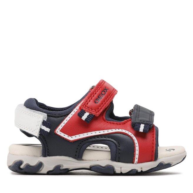 

Сандалии Geox B Sandal Flaffee Boy B3559A 08515 C7217 M Red/Navy, красный