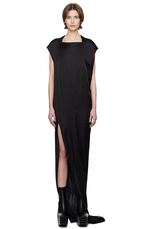 

Голливудское платье макси Edfu Rick Owens, черный