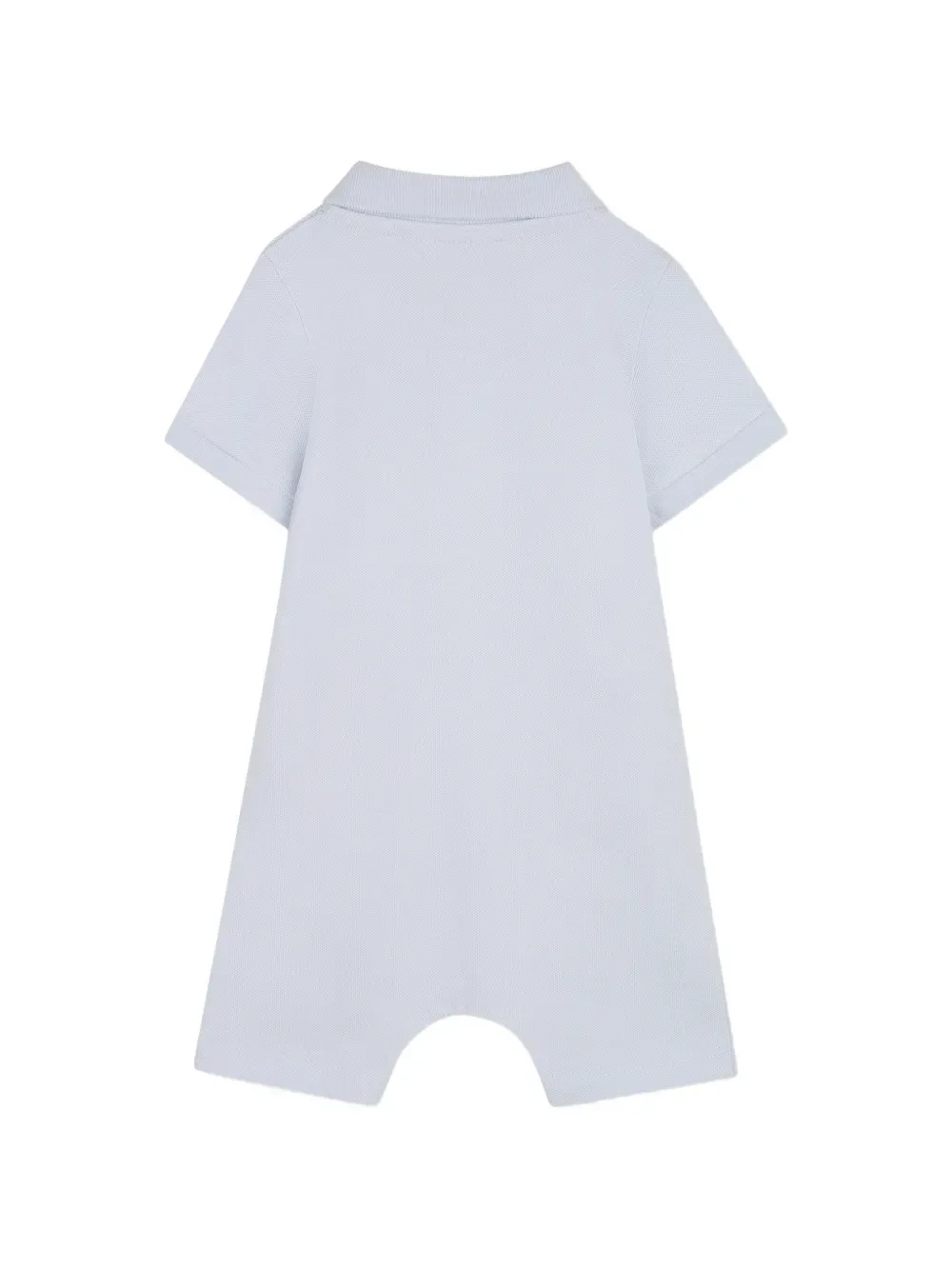 Рубашка поло с аппликацией BOSS Kidswear, синий — фото 2
