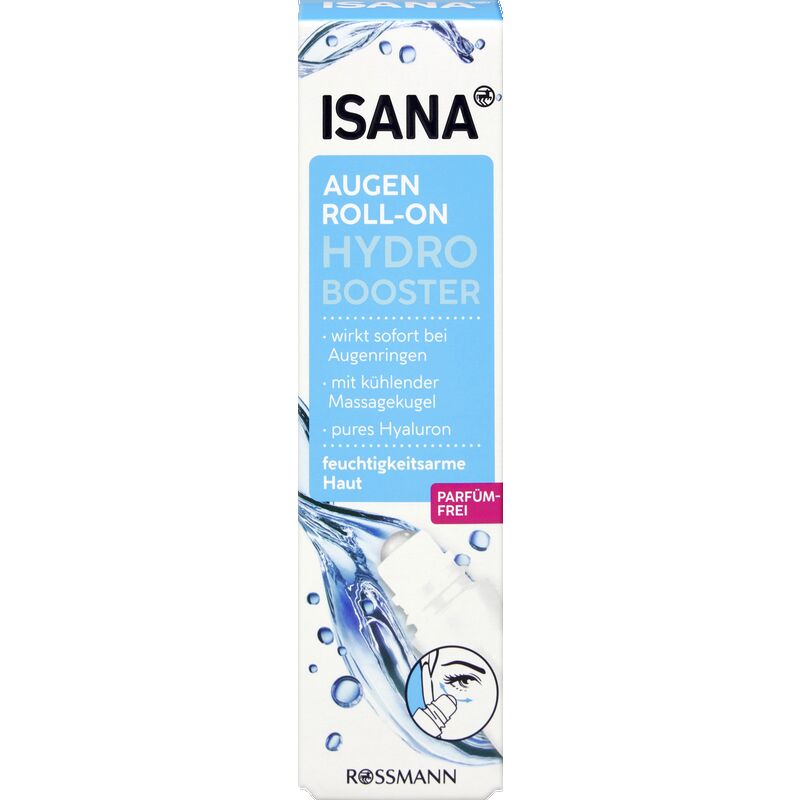 

Hydro Booster шариковые глазные капли ISANA, 15 ml