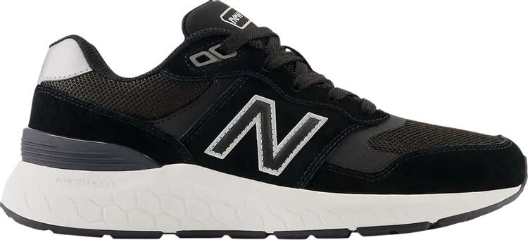 Кроссовки Wmns Fresh Foam 880v6 Wide 'Black Metallic Silver', черный