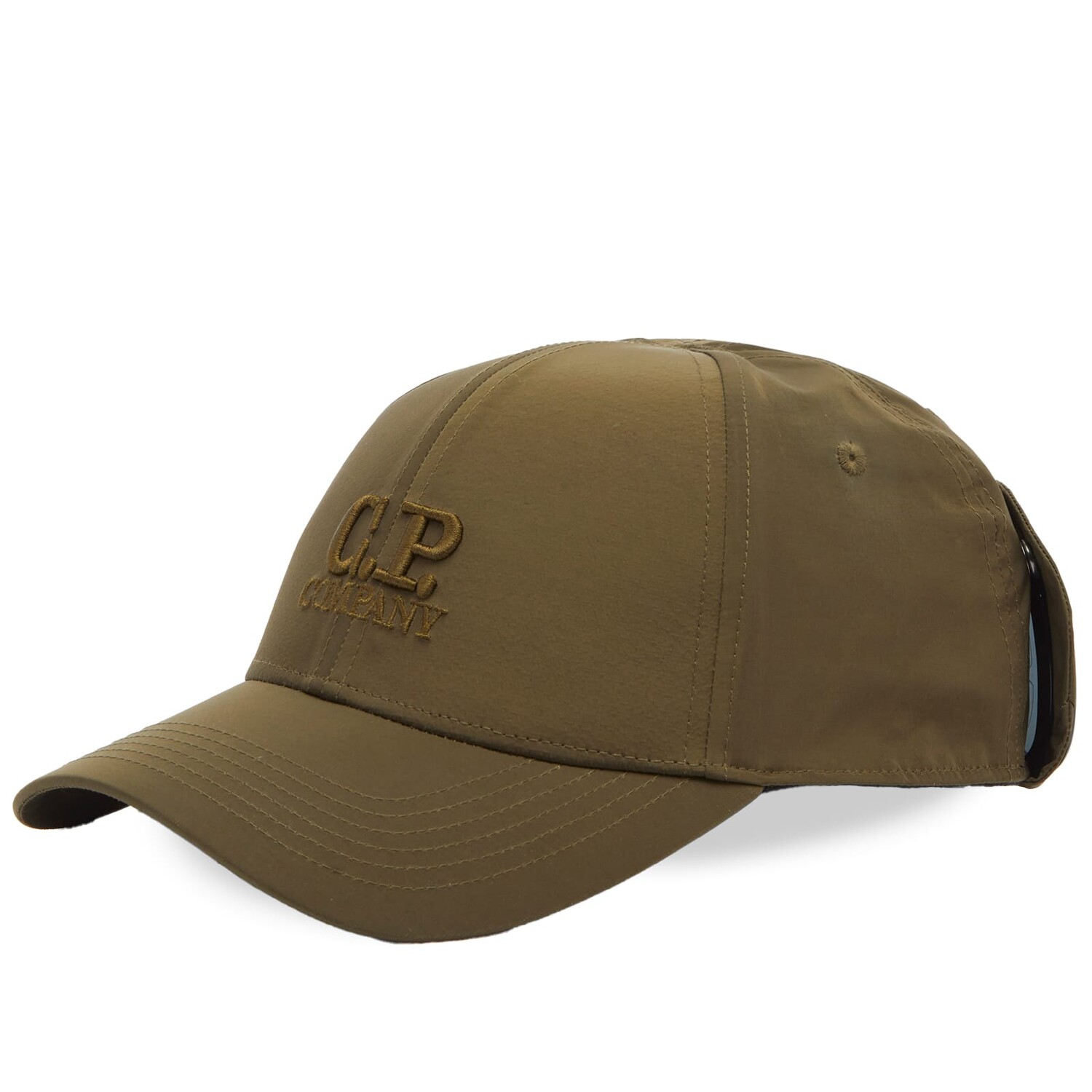 

Бейсболка C.P. Company Chrome-R Goggle Cap, цвет Ivy Green