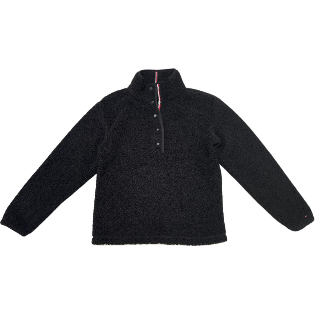 

Пальто женское с бархатистой текстурой Tommy Hilfiger, черный