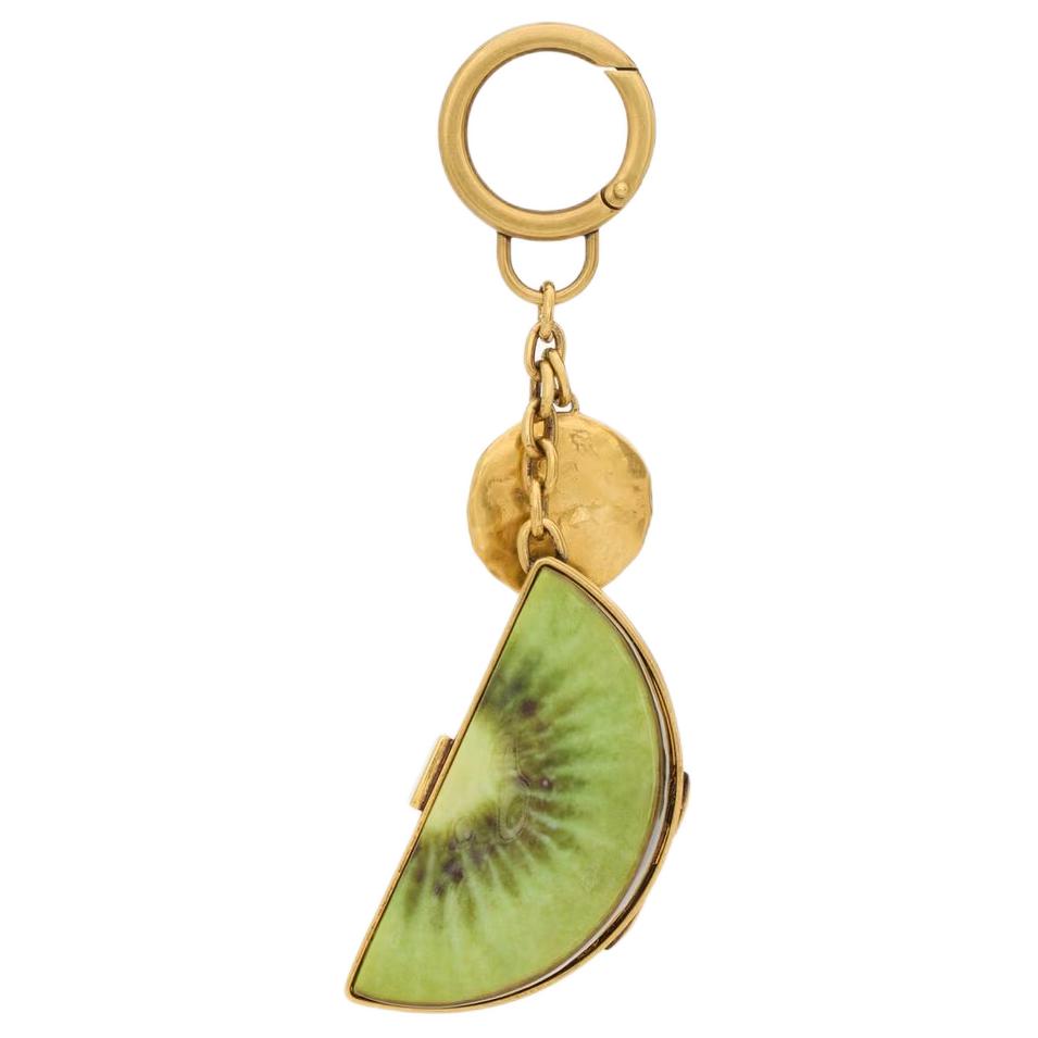 SAINT LAURENT Аксессуар для сумки CASSANDRE Resin женский Kiwi — фото 3