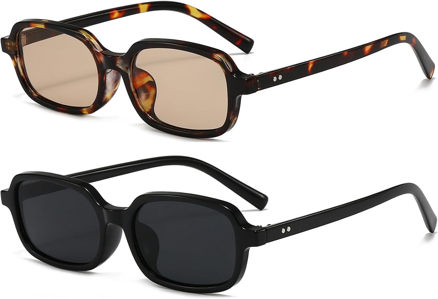 

Ретро прямоугольные солнцезащитные очки для женщин и мужчин, модные маленькие квадратные солнцезащитные очки, узкие солнцезащитные очки piscm, Tortoise Frame/Brown Lens+black Frame/Black Lens