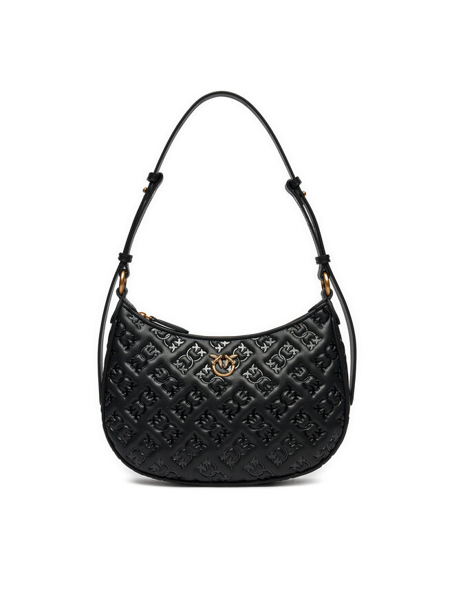 

Сумка PINKO Half Moon Mini Fl . AI 24-25 PLTT 102790 A1YB, черный