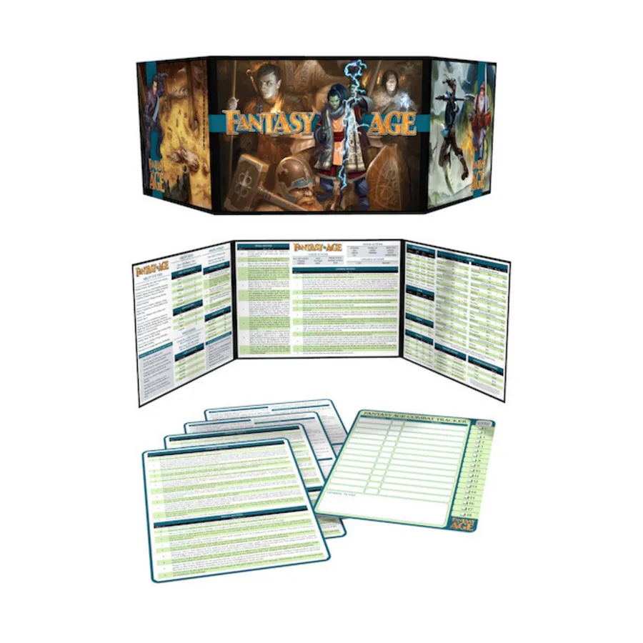 

Fantasy Age - Game Master's Kit, Fantasy Age, твердый переплет