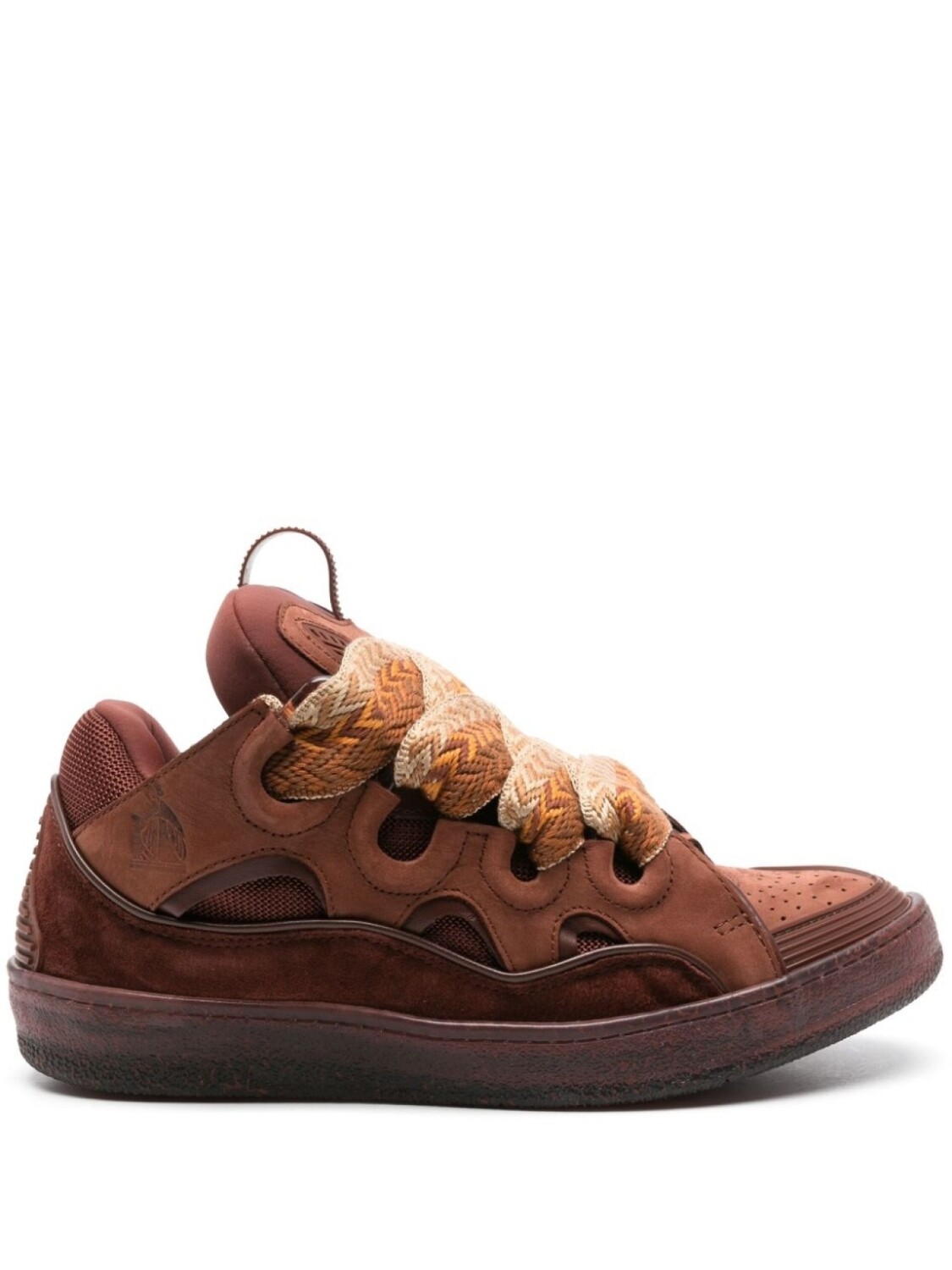 

Lanvin кроссовки Curb на шнуровке, коричневый