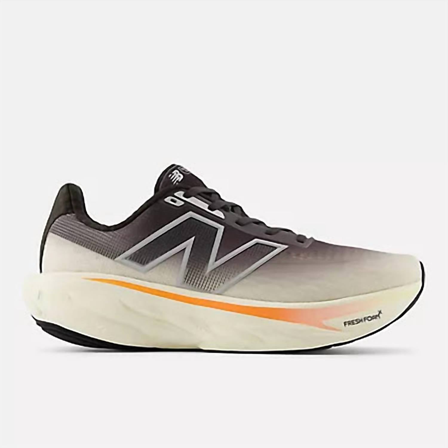 

New Balance Мужские беговые кроссовки Fresh Foam X 1080V14, черно-бежевые