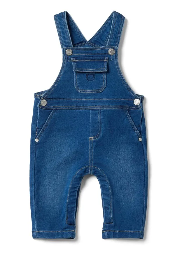 Комбинезон прямого кроя с вышивкой Ovs, Soft Blue