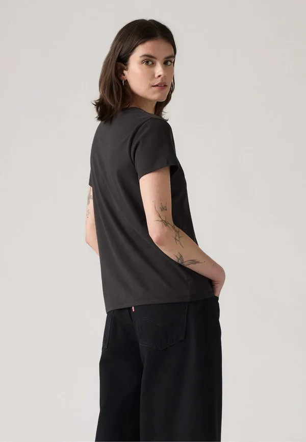Набор из двух базовых футболок perfect tees Levi'S, White/Caviar — фото 3