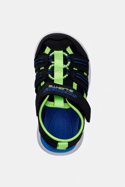 Сандалии детские SOLA GLOW SANDAL-HYPER-COAST Skechers, черный — фото 4