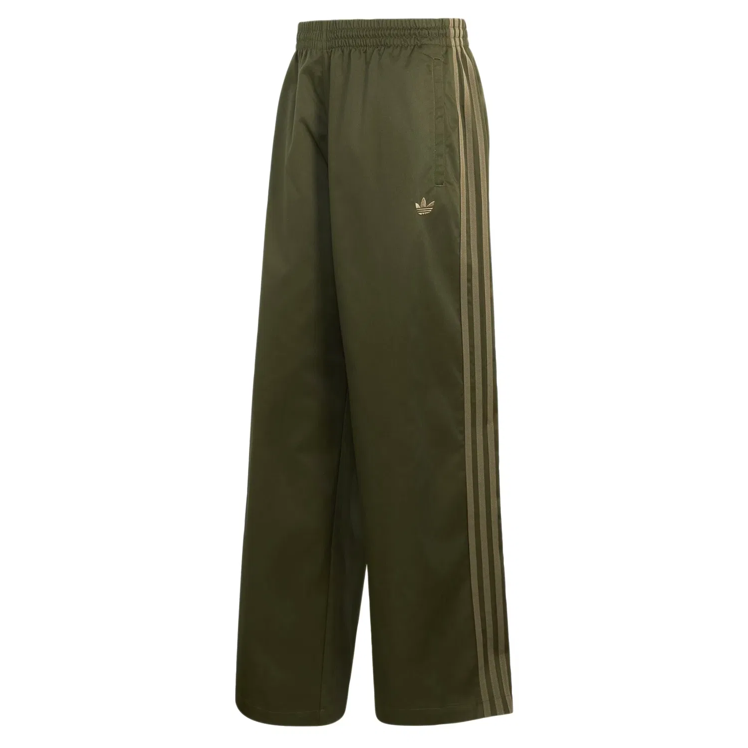 Спортивные брюки Adidas Originals свободного кроя, темно-зеленого цвета