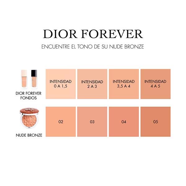 Бронзирующая пудра с естественным финишем DIOR Forever Nude Bronze Polvos, 03 Soft luminoso — фото 4