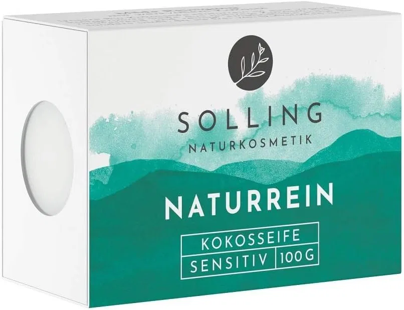 Натуральное кокосовое мыло без добавок, 10 шт. Ölmühle Solling