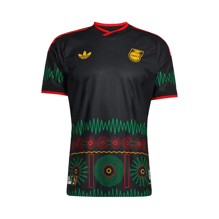 Футболка джерси Adidas Jamaica 26 x Bob Marley Away Authentic, черный