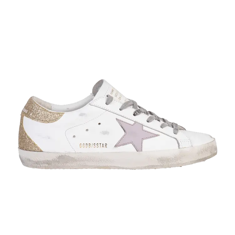 Кроссовки Golden Goose Wmns Superstar 'White Lilac Platinum', белый