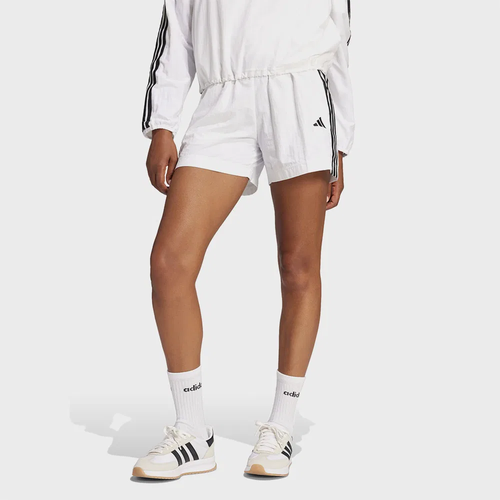 Женские повседневные тканые шорты Essential 3S белые от Adidas